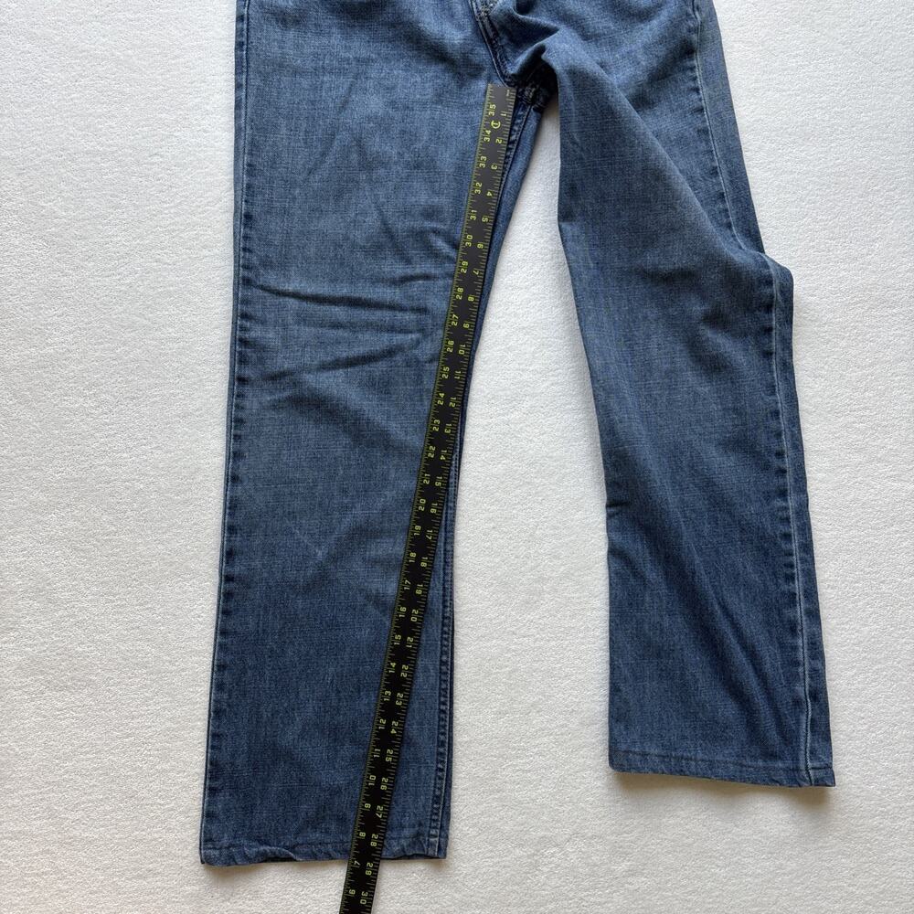 Levi Strauss‎ Signature Men 32x34 Jeans Regular Boot Cut 100% Cotton Western - Picture 9 of 13